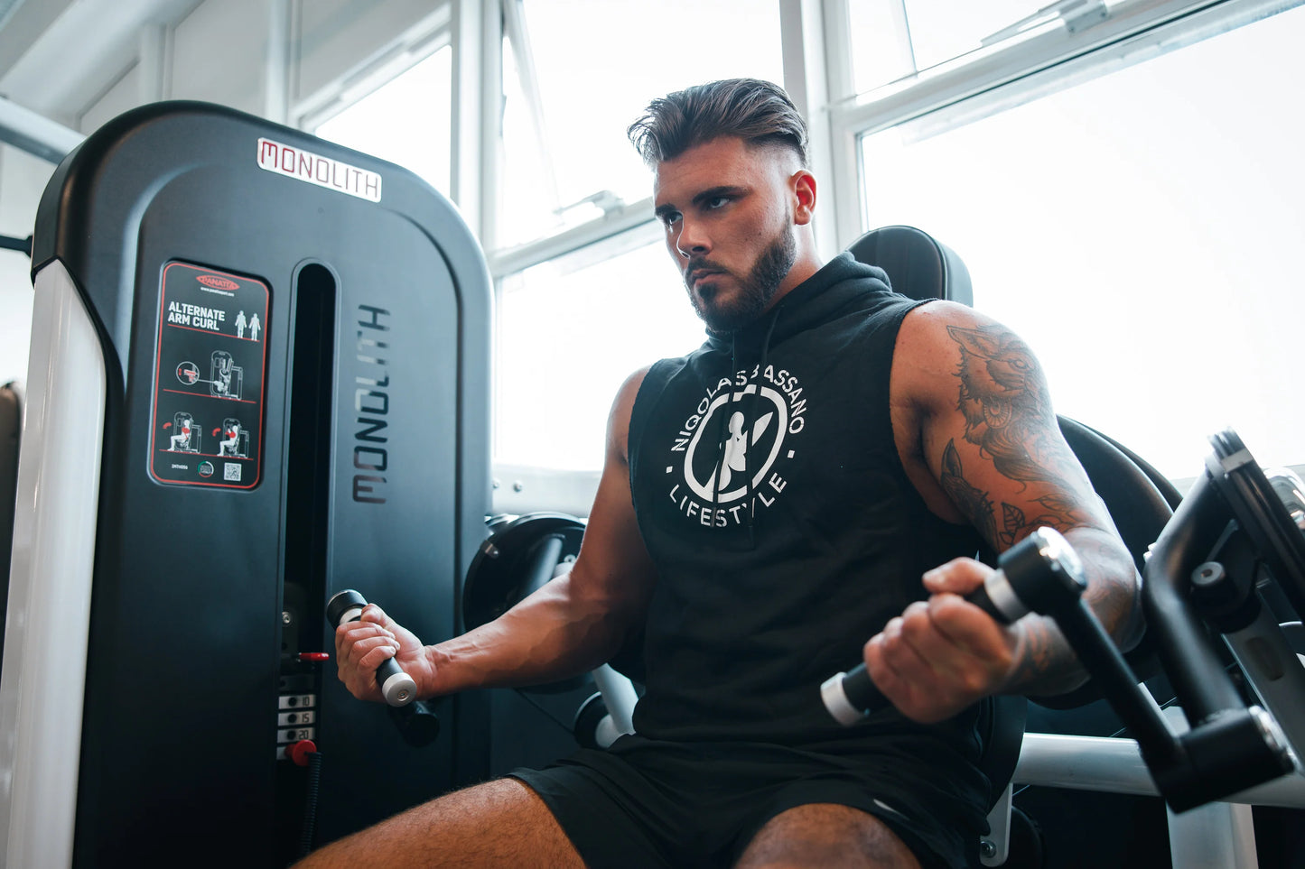 Origin Drop Armhole Hoodie