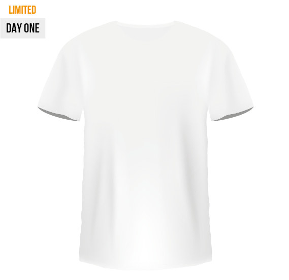 Day One T-Shirt | White